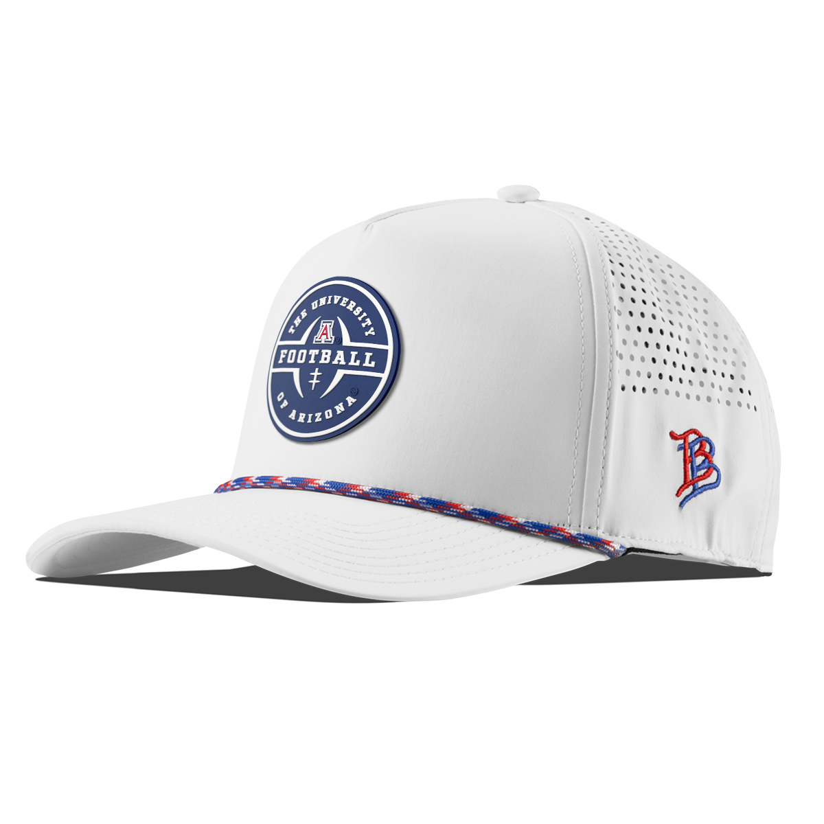 University of Arizona "Arizona Football Legacy" Curved 5 Panel Rope White RWB