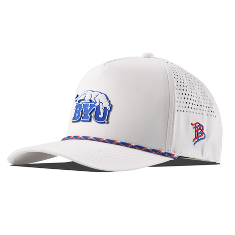 BYU "BYU Cougars" Curved 5 Panel Rope White/RWB