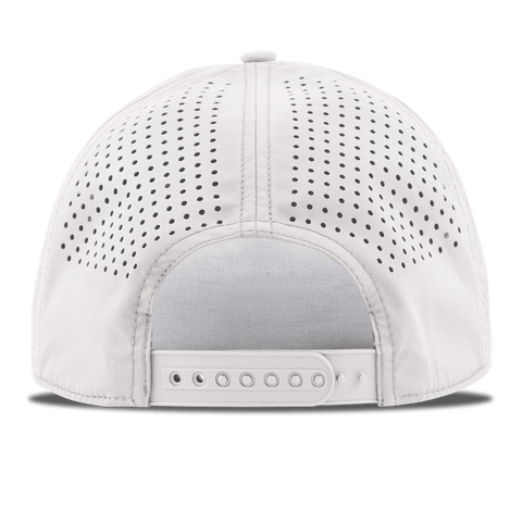 Hailey Ostrom "All American Golf Club" Curved 5 Panel Rope Back White RWB