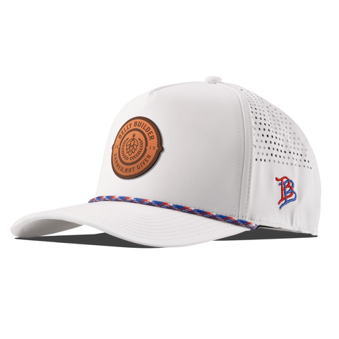 Belly Builder Curved 5 Panel Rope White RWB
