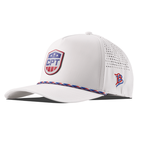 CPT Red, White & Blue Curved 5 Panel Rope White/RWB