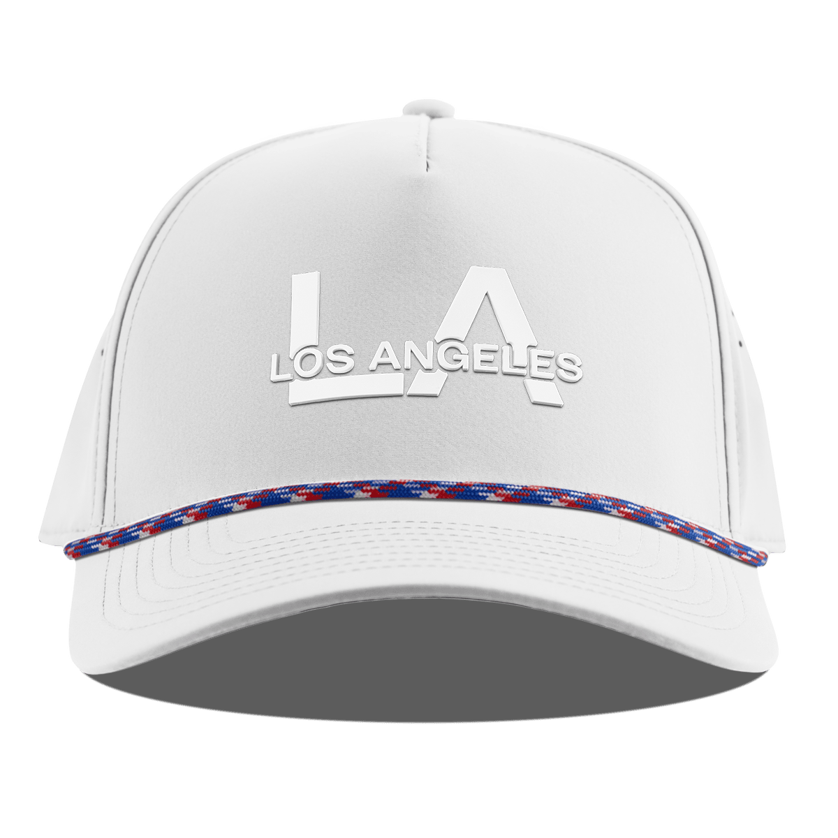 City Block Los Angeles Curved 5 Panel Rope White RWB