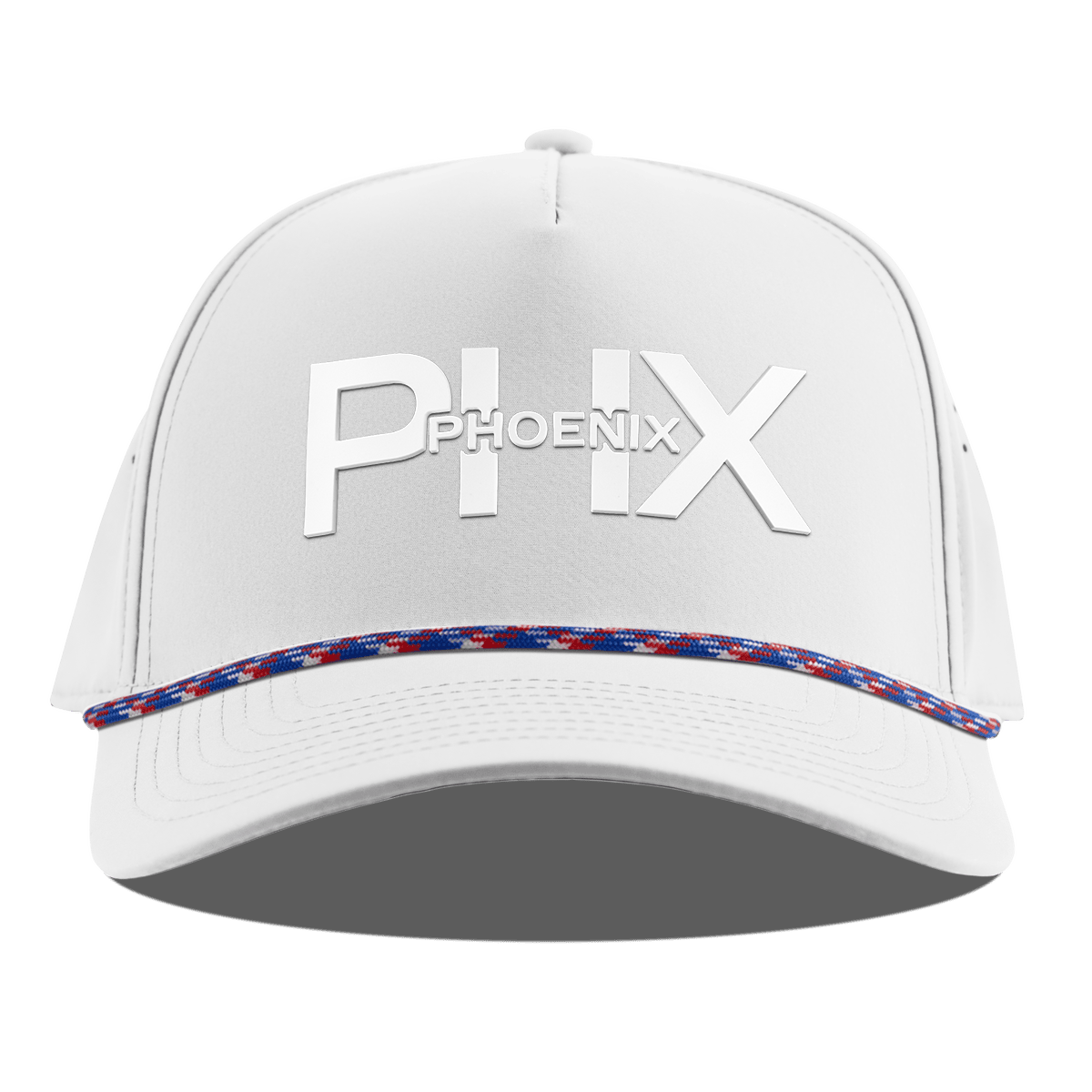 City Block Phoenix Curved 5 Panel Rope White RWB