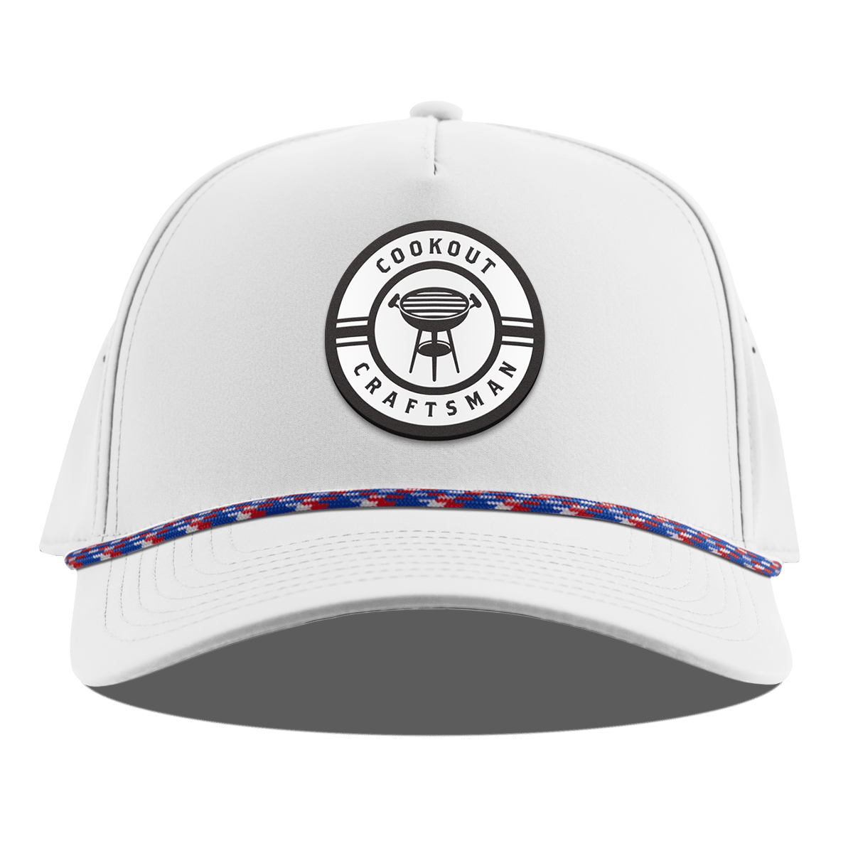Cookout Craftsman Curved 5 Panel Rope White RWB