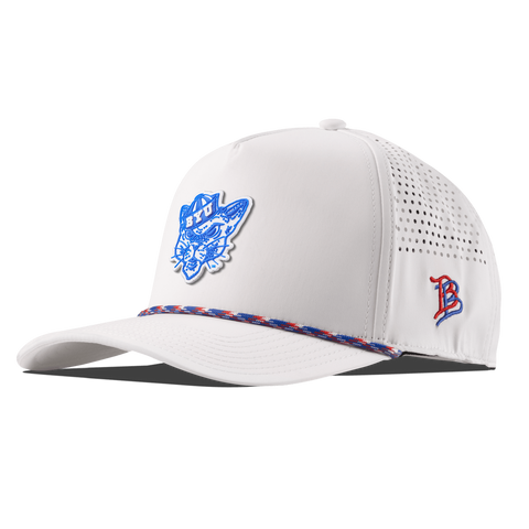 BYU "Cosmo The Cougar" Curved 5 Panel Rope White RWB
