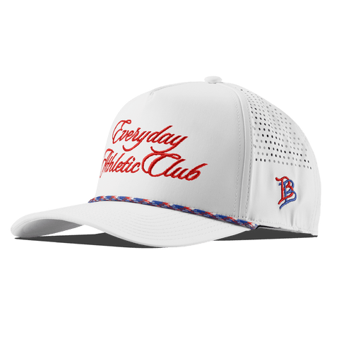 Everyday Athletic Club Curved 5 Panel Rope White RWB