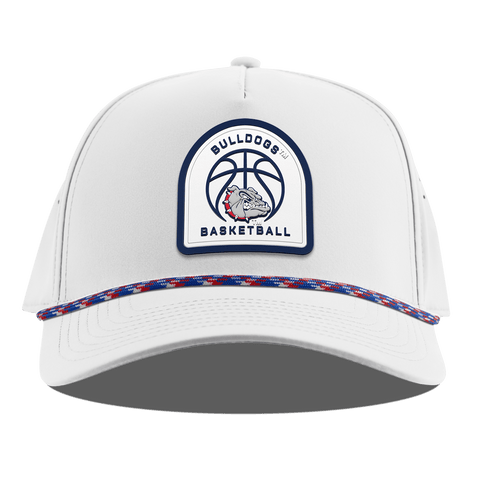 Gonzaga University "Gonzaga Basketball" Curved 5 Panel Rope White RWB