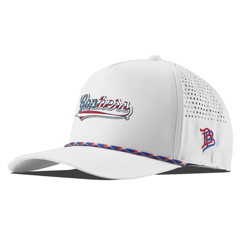 University of Minnesota "Gophers Stars & Stripes" Curved 5 Panel Rope White RWB