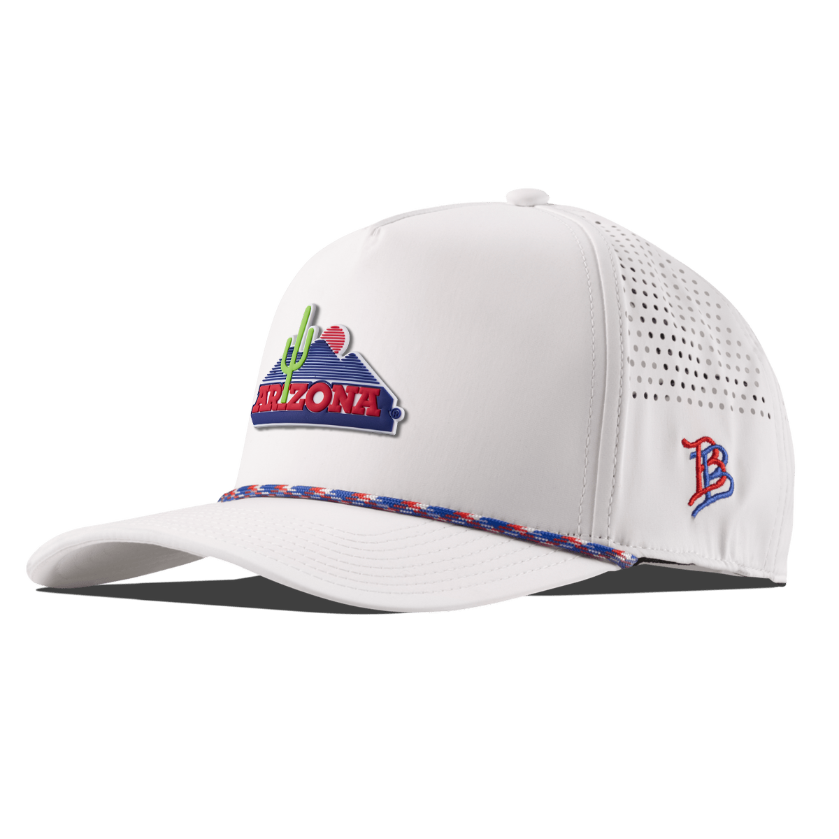 University of Arizona "OG Arizona" Curved 5 Panel Rope RWB/White