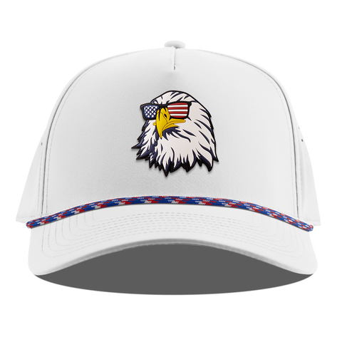 Party Eagle PVC Curved 5 Panel Rope White RWB
