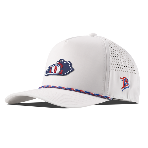 Kentucky Patriot Series Curved 5 Panel Rope White/RWB