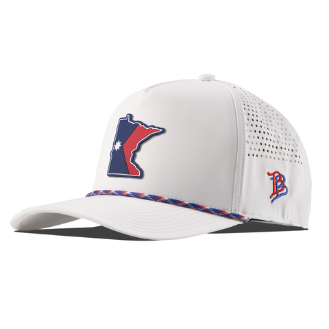 Minnesota Patriot Series Curved 5 Panel Rope White/RWB