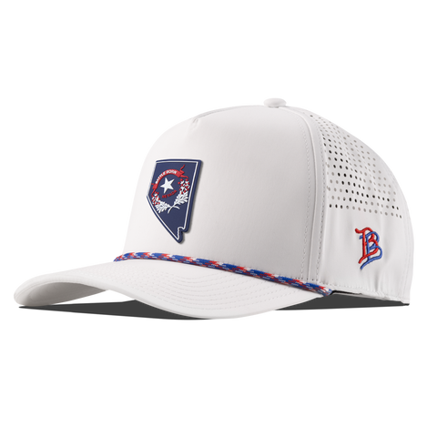 Nevada Patriot Series Curved 5 Panel Rope White/RWB