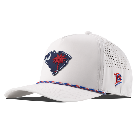 South Carolina Patriot Series Curved 5 Panel Rope White/RWB