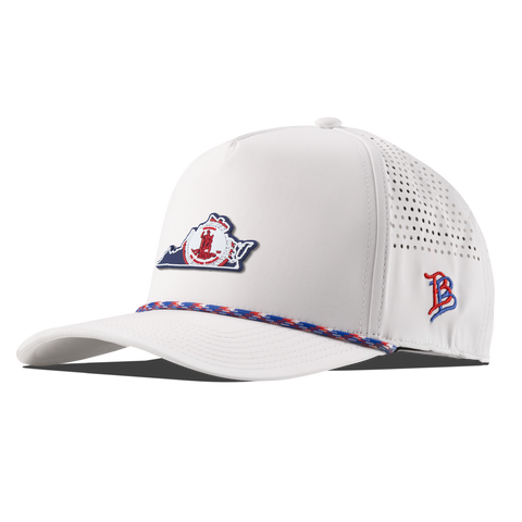 Virginia Patriot Series Curved 5 Panel Rope White/RWB