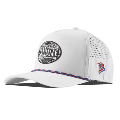 Tennessee Traveler Curved 5 Panel Rope White RWB