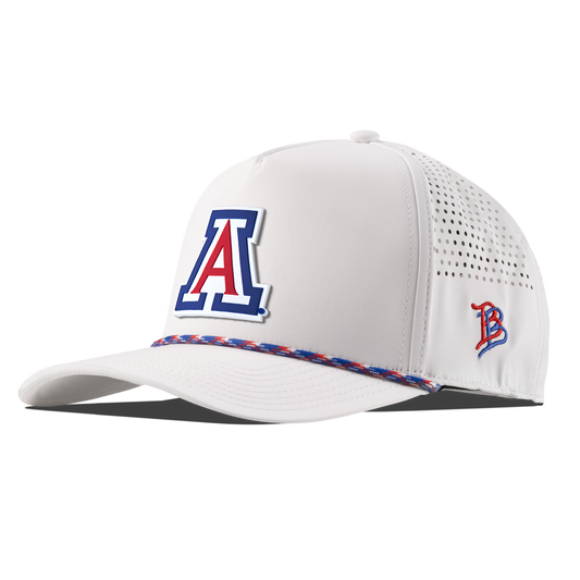 University of Arizona "Arizona Block" Curved 5 Panel Rope RWB/White