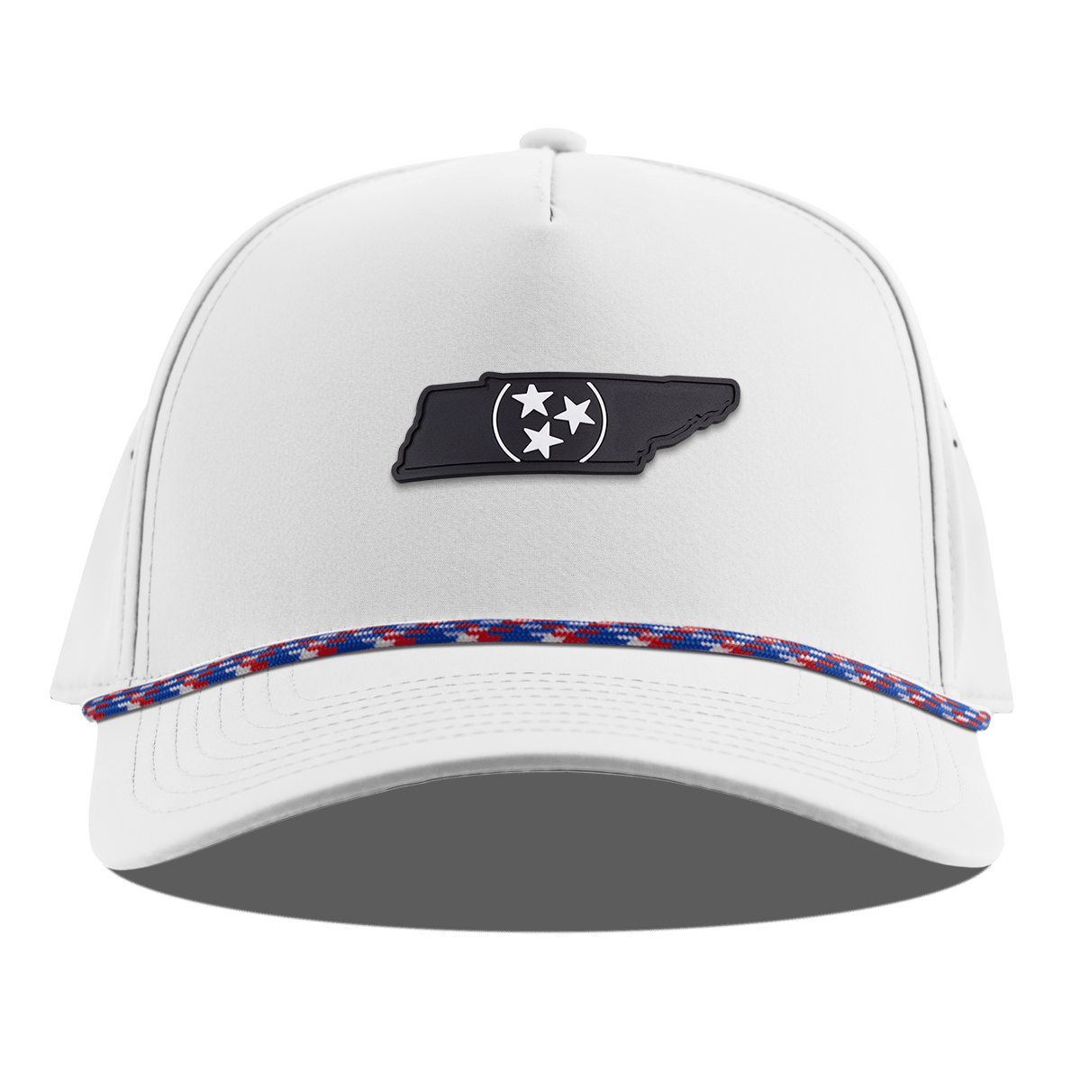 Tennessee Vintage Curved 5 Panel Rope White RWB