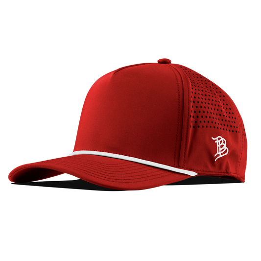 Bare Curved 5 Panel Rope Red