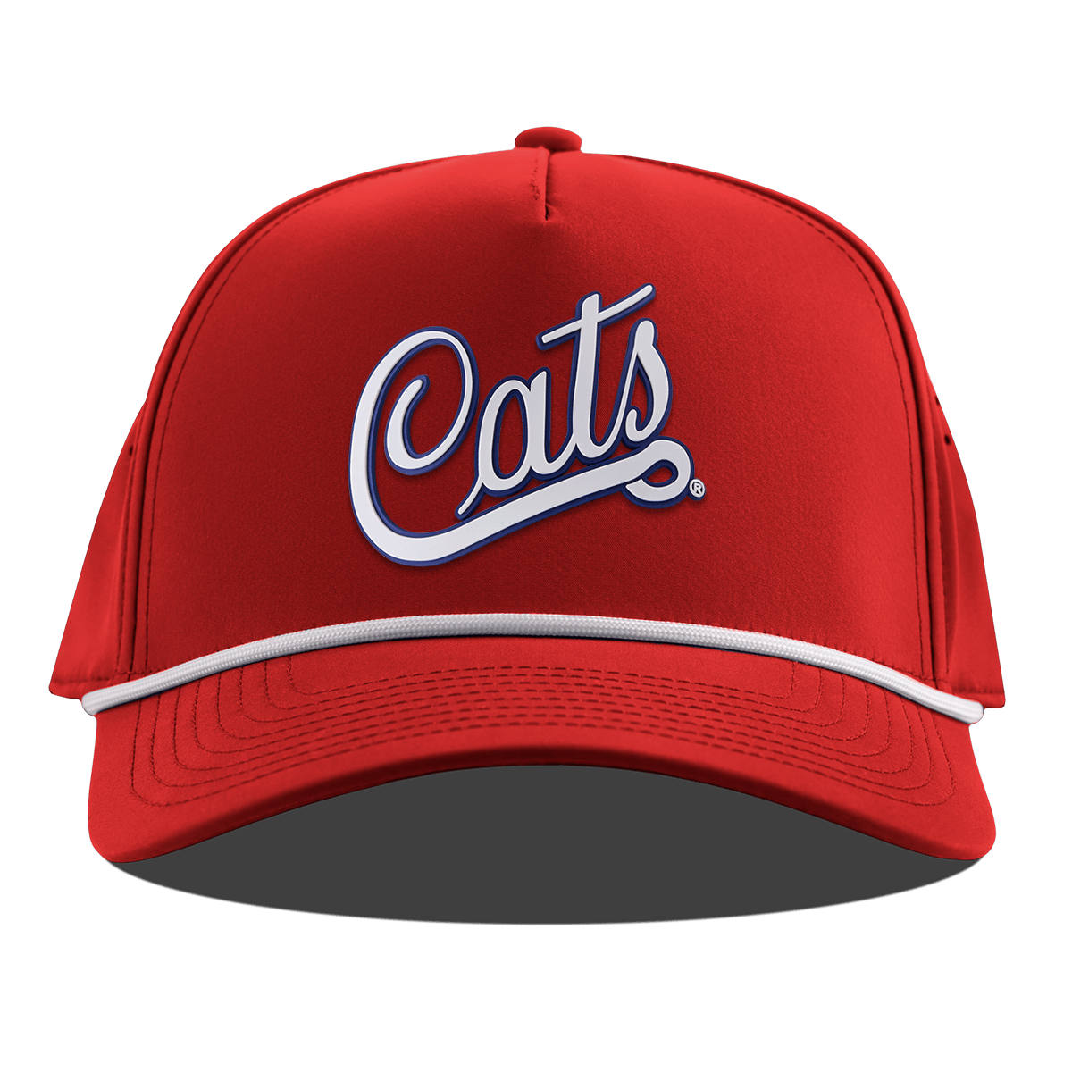 University of Arizona "Arizona Cats Script" Curved 5 Panel Rope Red