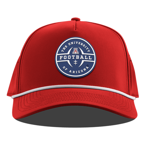 University of Arizona "Arizona Football Legacy" Curved 5 Panel Rope Red