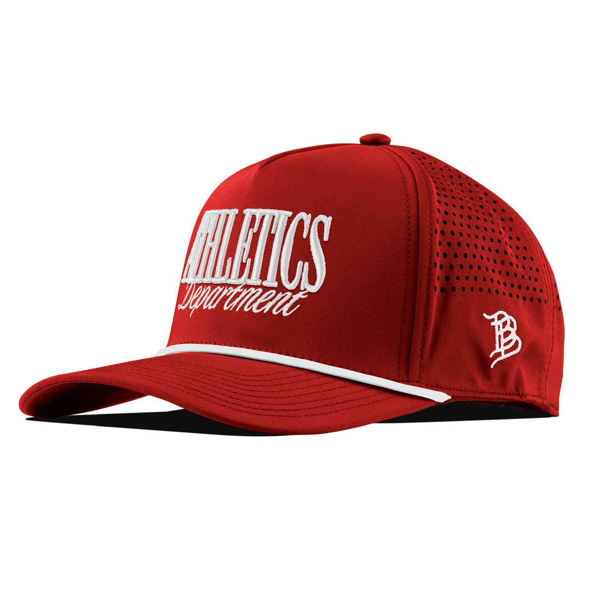 Athletics Department Curved 5 Panel Rope Red