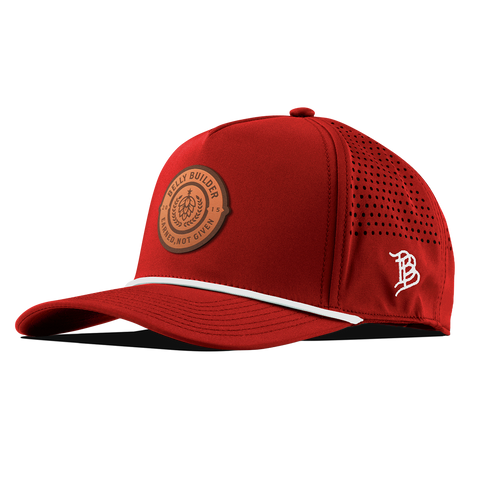Belly Builder Curved 5 Panel Rope Red