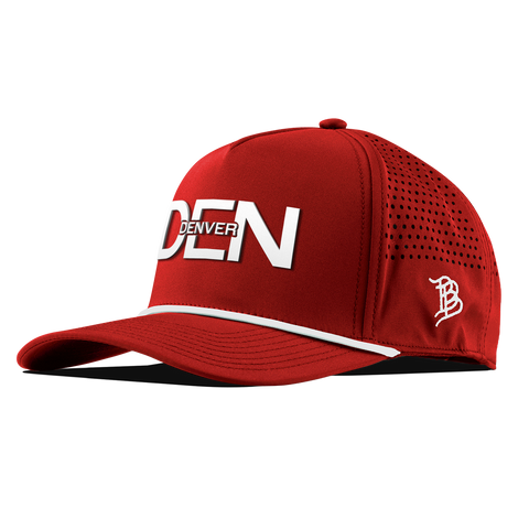 City Block Denver Curved 5 Panel Rope Red