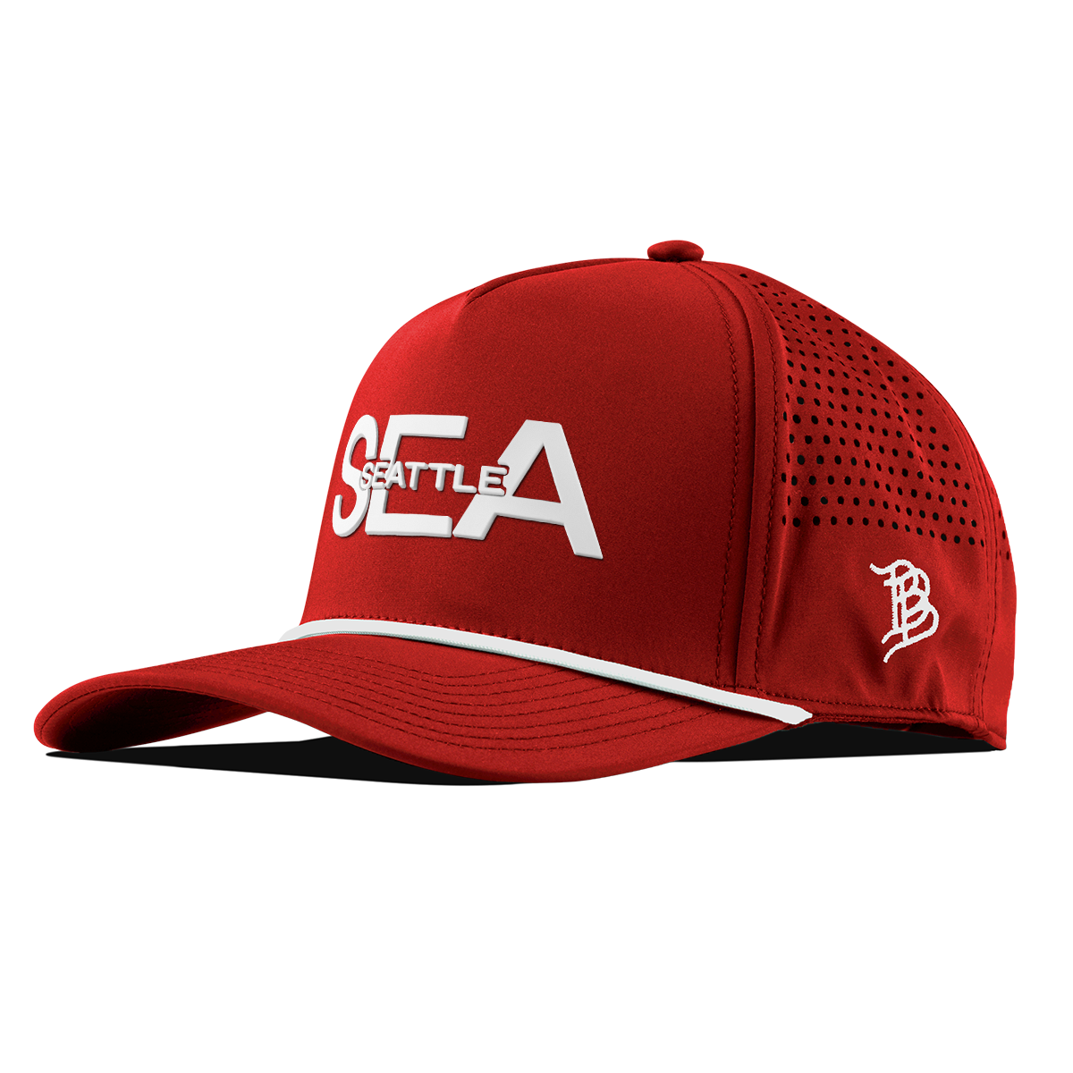 City Block Seattle Curved 5 Panel Rope Red