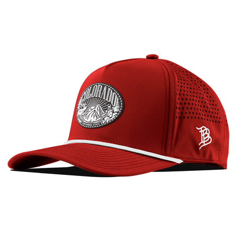 Colorado Traveler Curved 5 Panel Rope Red