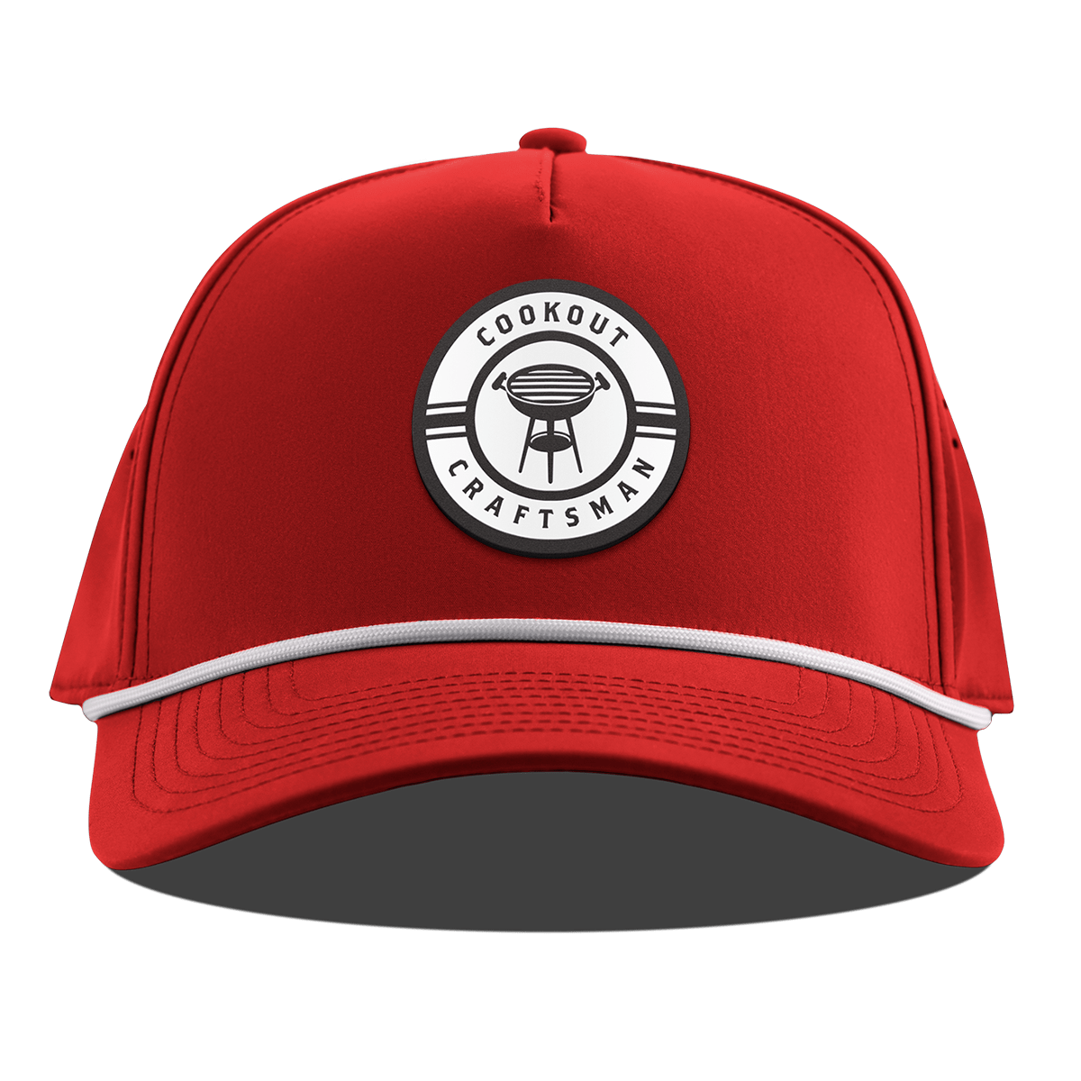 Cookout Craftsman Curved 5 Panel Rope Red