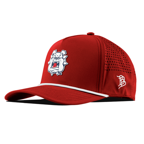 Fresno State University "Fresno State Bulldogs" Curved 5 Panel Rope Red