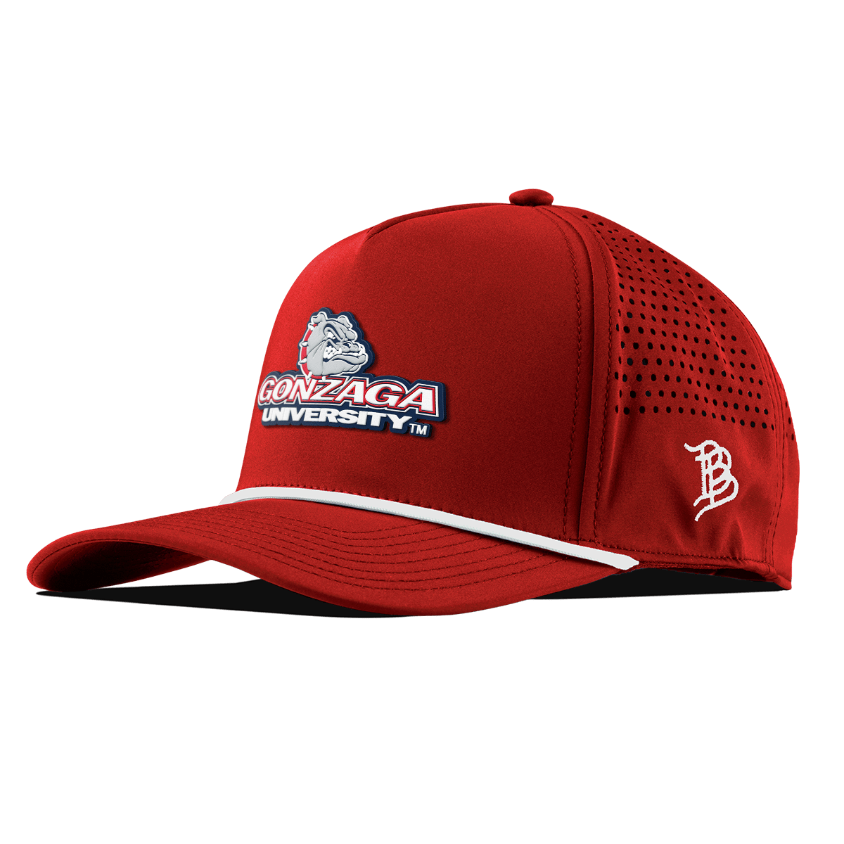 Gonzaga University "Gonzaga Team Logo" Curved 5 Panel Rope Red