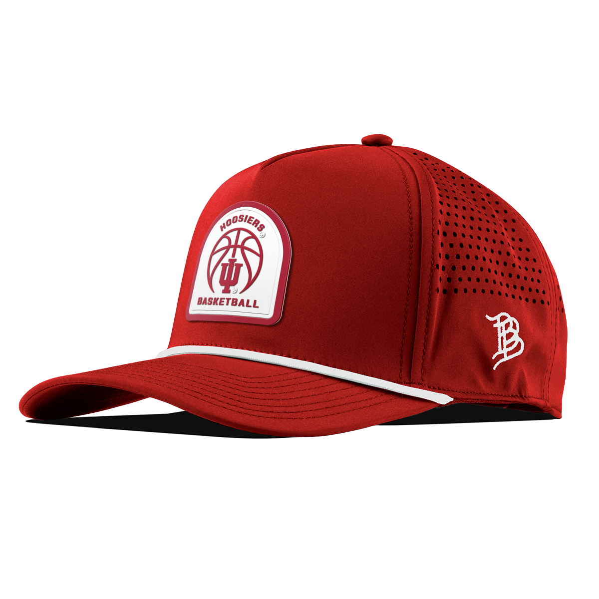 Indiana University "Indiana Basketball" Curved 5 Panel Rope Red