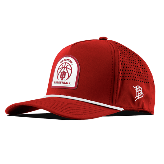 Indiana University "Indiana Basketball" Curved 5 Panel Rope Red
