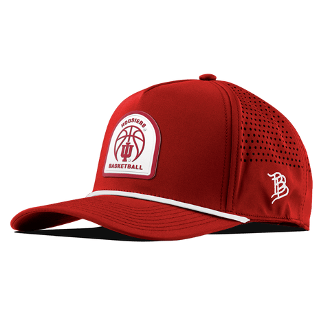 Indiana University "Indiana Basketball" Curved 5 Panel Rope Red