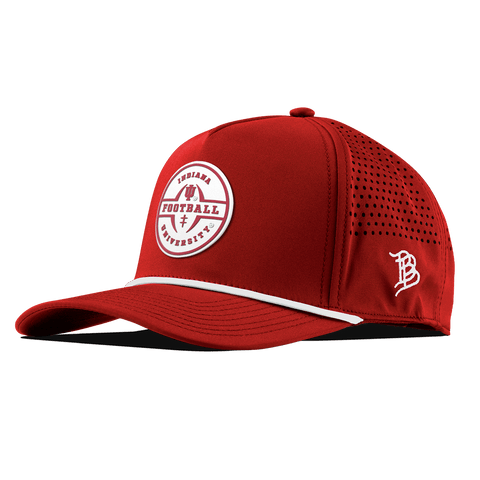 Indiana University "Indiana Football Legacy" Curved 5 Panel Rope Red