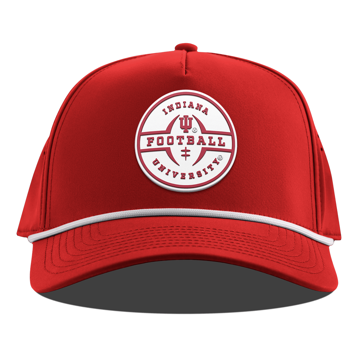 Indiana University "Indiana Football Legacy" Curved 5 Panel Rope Red