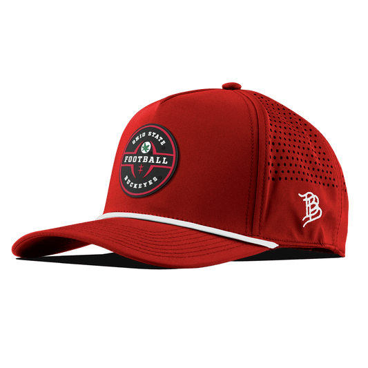 Ohio State University "Ohio State Football Legacy" Curved 5 Panel Rope Red