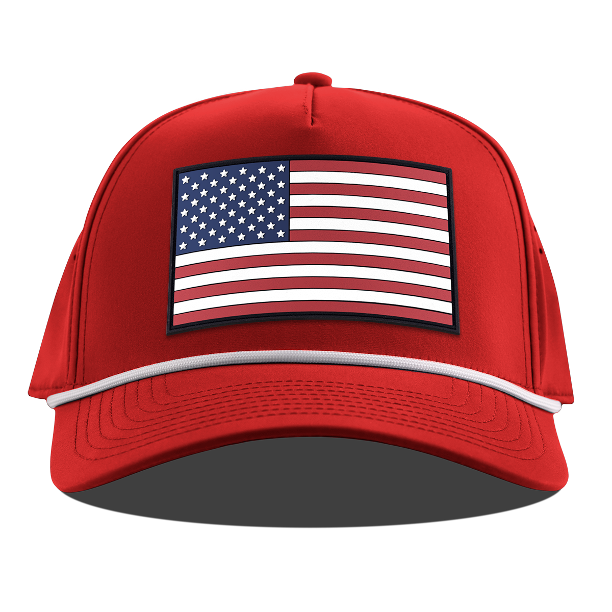 Salute PVC Curved 5 Panel Rope Red