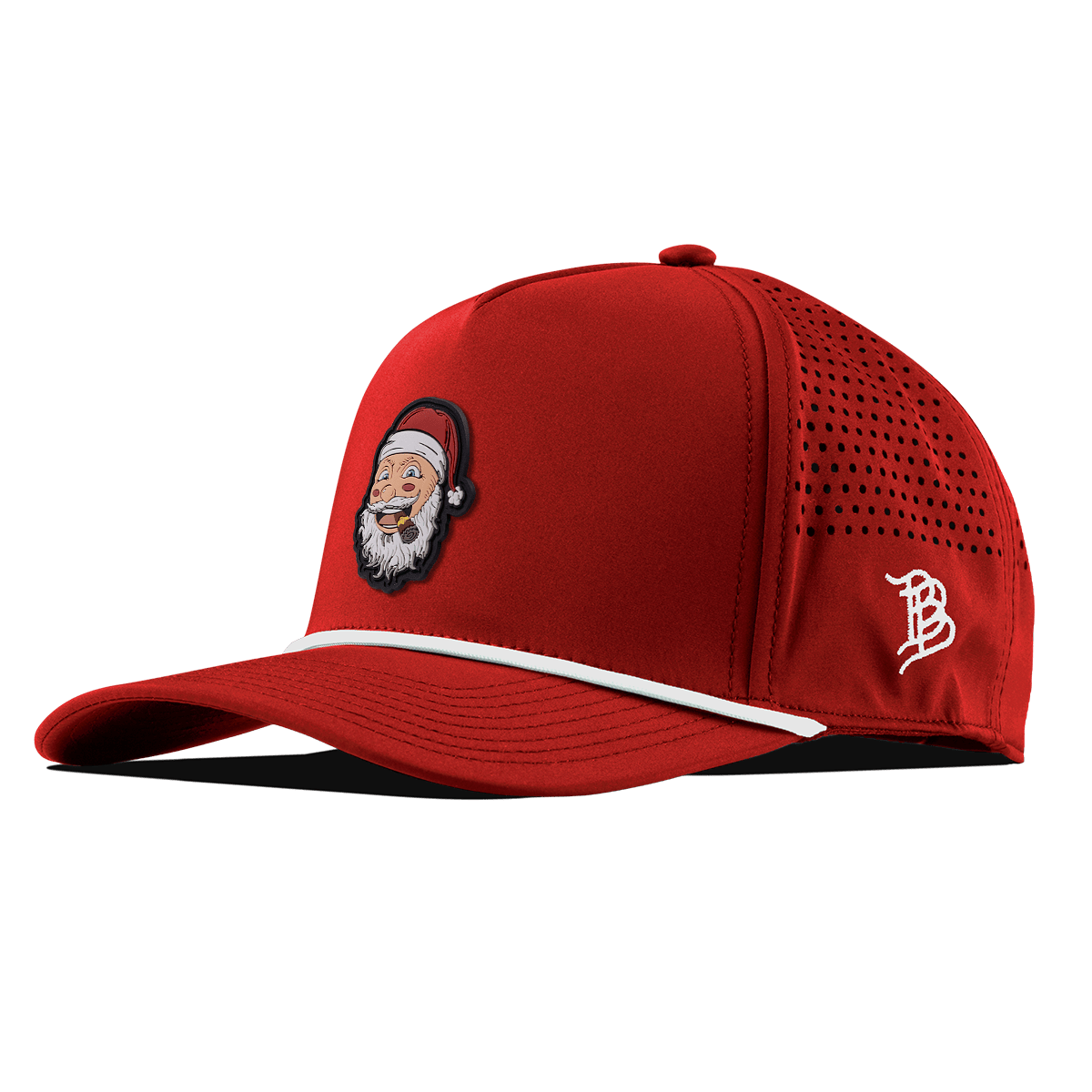 Santa PVC Curved 5 Panel Rope Red