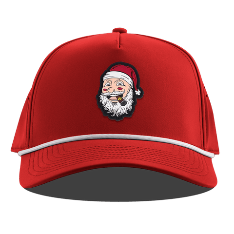 Santa PVC Curved 5 Panel Rope Red