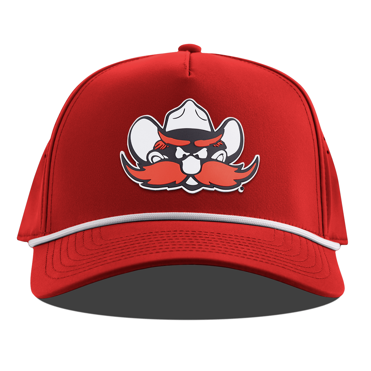 Texas Tech University "Texas Tech Raider" Curved 5 Panel Rope Red