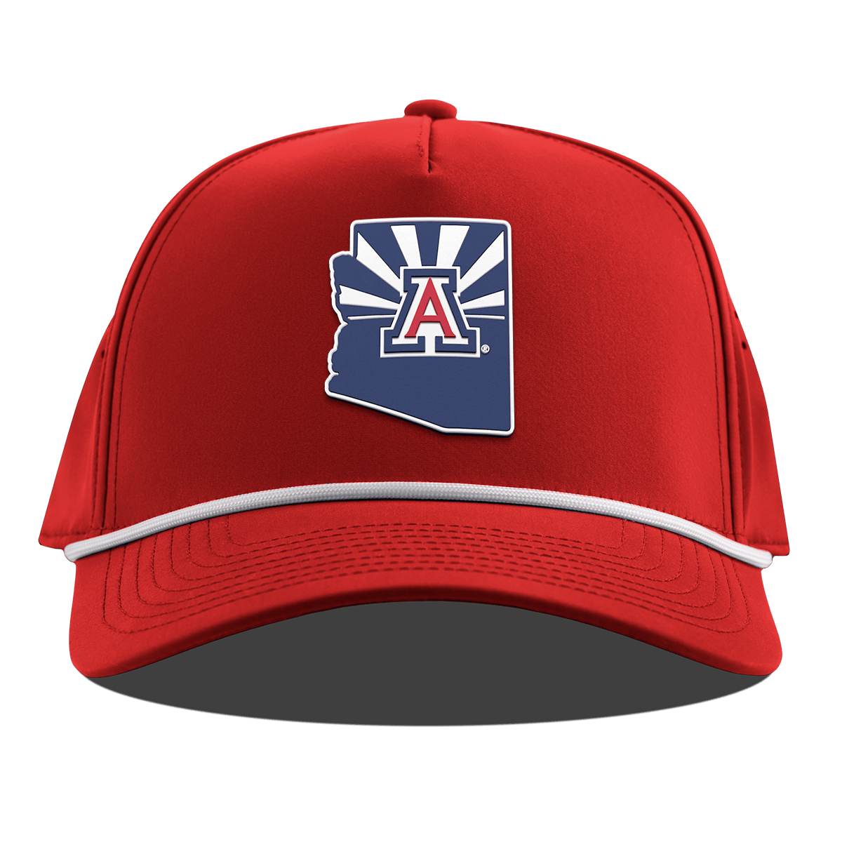 University of Arizona "The Tucson" Curved 5 Panel Rope Red