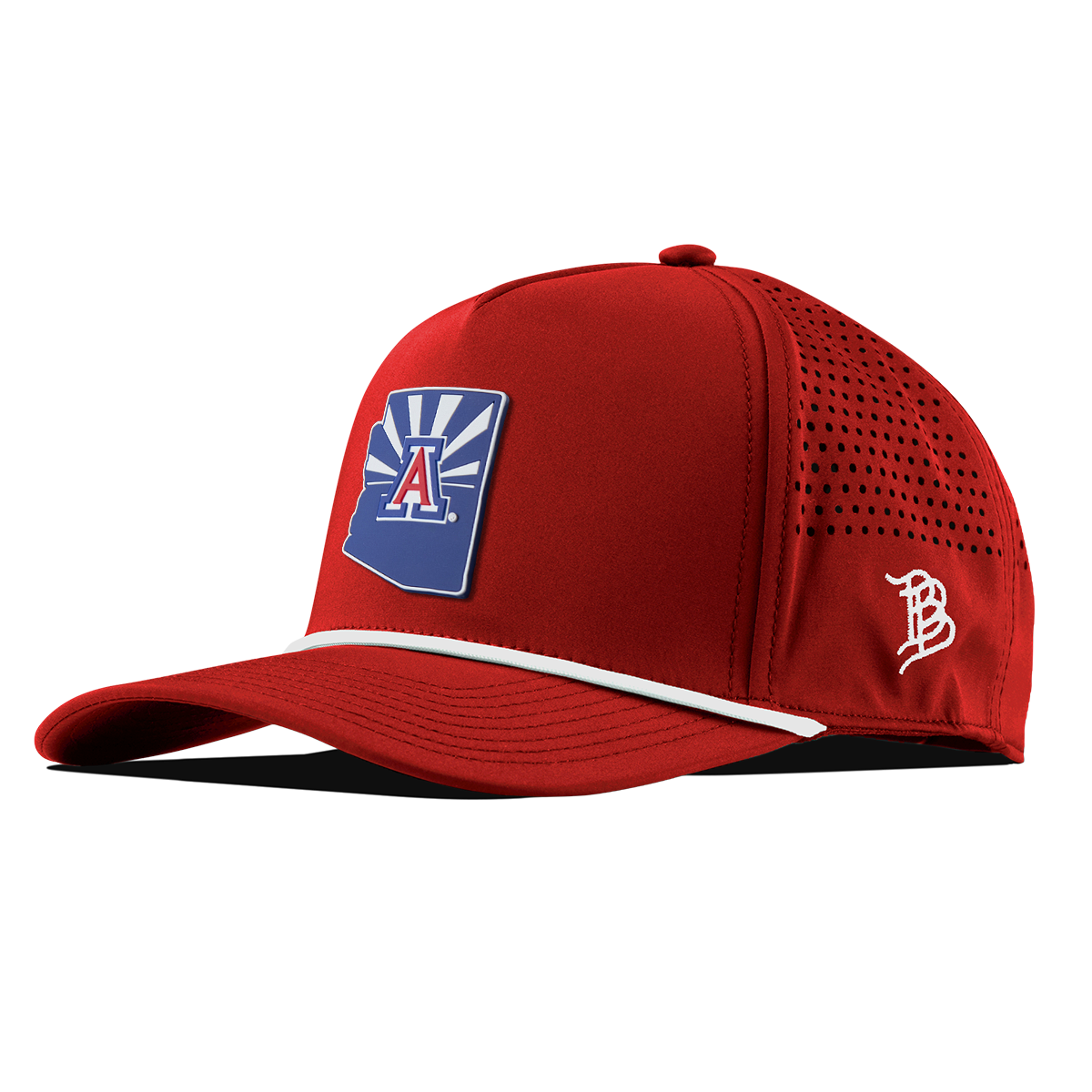University of Arizona "The Tucson" Curved 5 Panel Rope Red