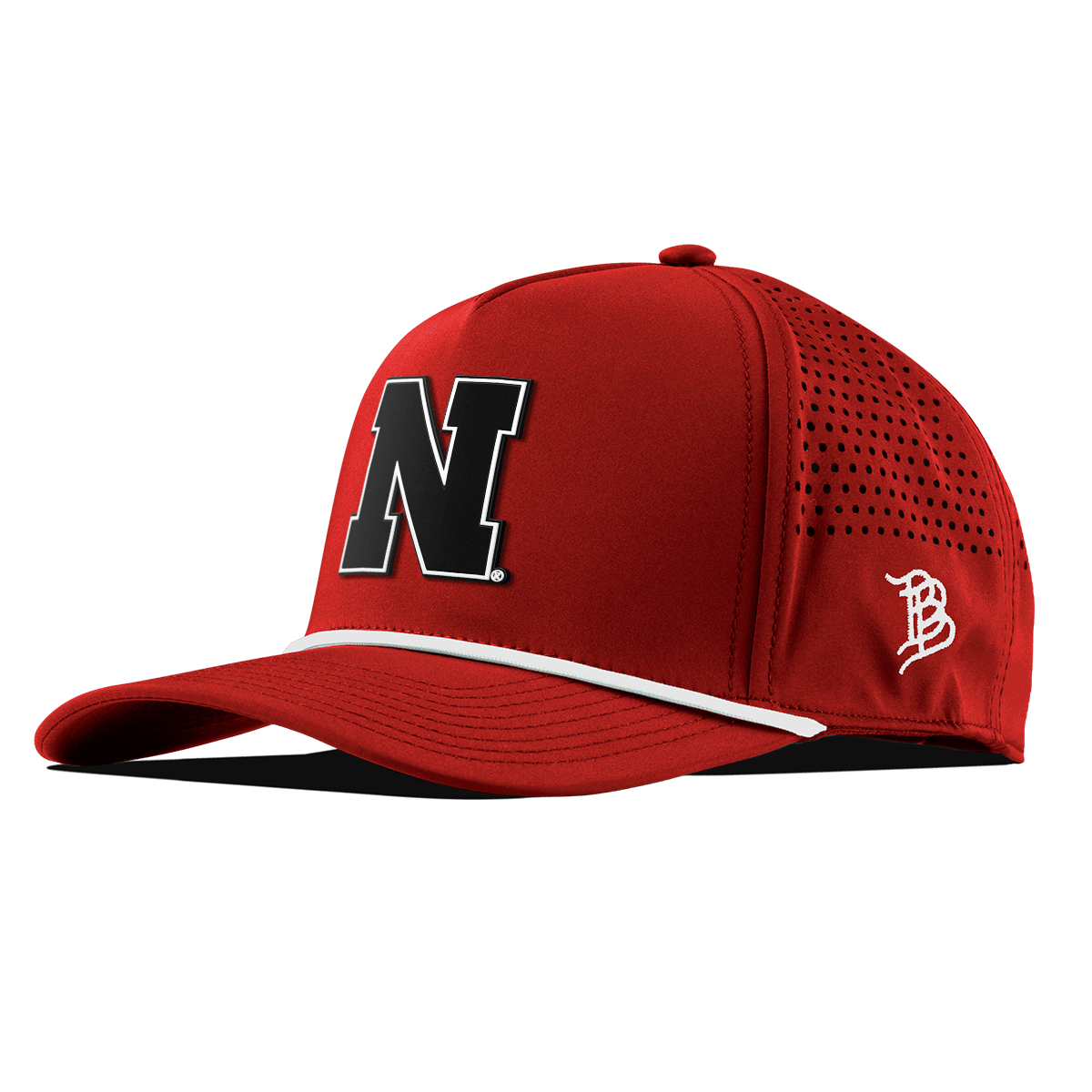 University of Nebraska "Vintage Nebraska Team Logo" Curved 5 Panel Rope Red 
