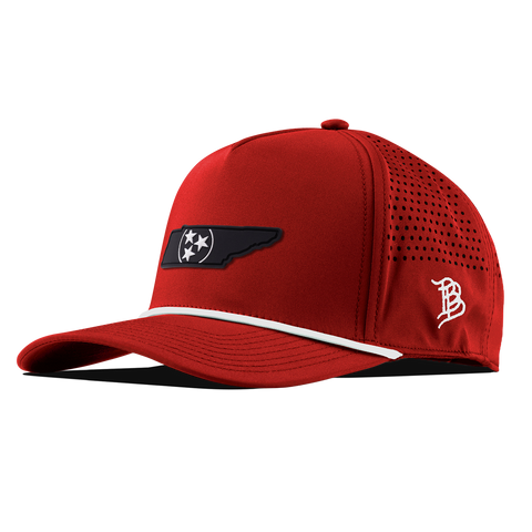 Tennessee Vintage Curved 5 Panel Rope Red