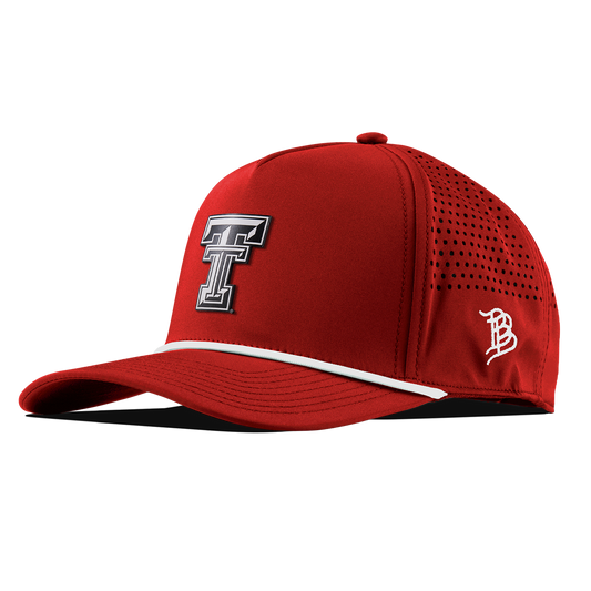 Texas Tech University "Vintage Texas Tech" Curved 5 Panel Rope Red