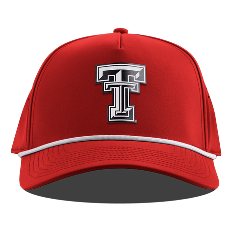 Texas Tech University "Vintage Texas Tech" Curved 5 Panel Rope Red