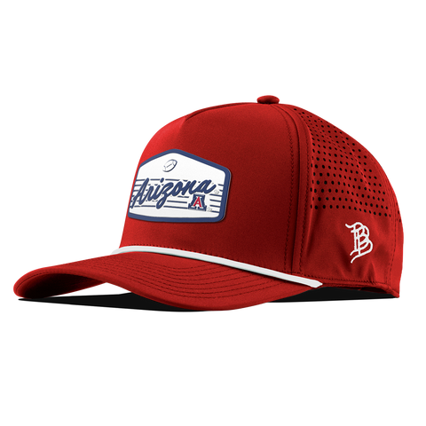 University of Arizona "Wildcats Football" Curved 5 Panel Rope Red